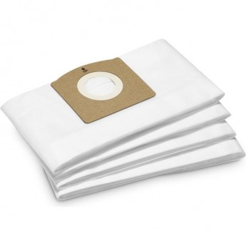 Фильтр-мешки KARCHER нетканный материал для WD 1 4 шт Фильтр-мешки KARCHER нетканный материал для WD 1 4 шт