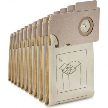 Фильтровальные пакеты KARCHER для CW 50CV 36/2 10шт Фильтровальные пакеты KARCHER для CW 50CV 36/2 10шт